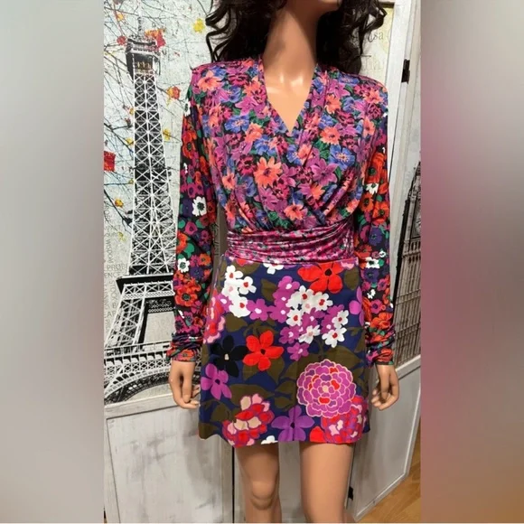 Zara Two-piece set: skirt and blouse Floral - Picture 6 of 14